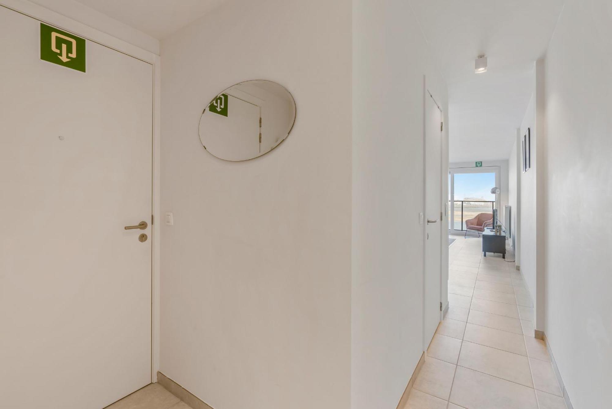 Ontspannen Aan Zee App Met Frontaal Zeezicht - 4P Knokke-Heist Buitenkant foto